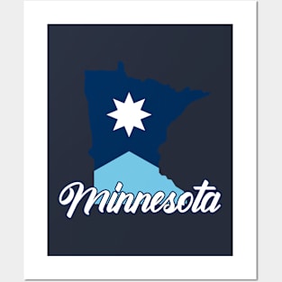 New Minnesota State Flag Posters and Art